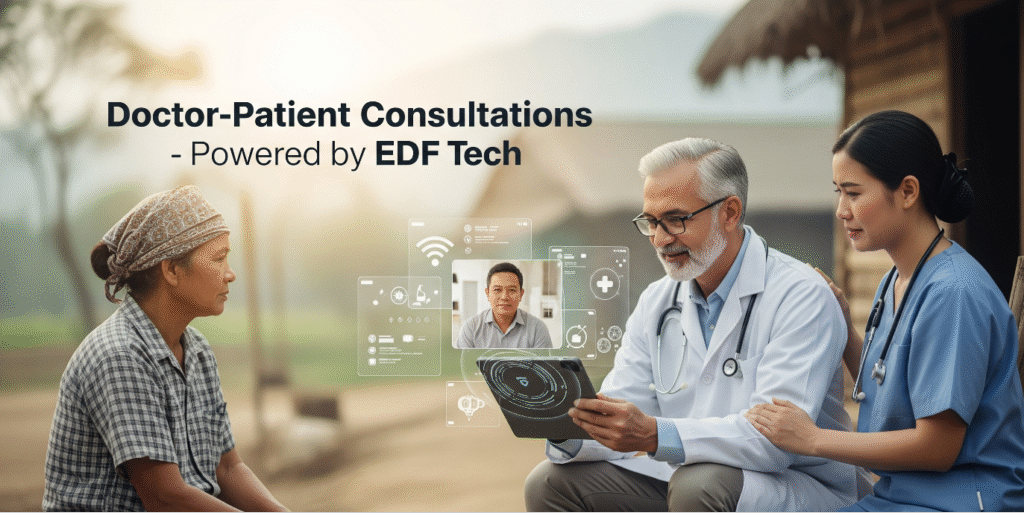 Doctor-Patient Consultations Powered by EDF Technology